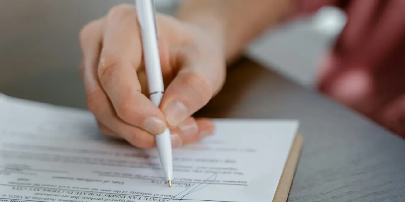 signing a terms sheet